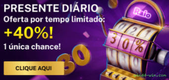 Bônus de Boas-vindas windd-win.com